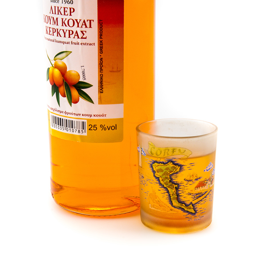 Vassilakis Korfu Kumquat likér 25 0_7l panak